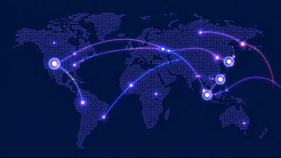 线路地区示意图